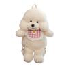 Teddy Bear Plush Backpack for Kids Cute Puppy Toy & Snack Bag Soft Girls Shoulders Bag Preschooler Schoolbags for Daycare Picnics