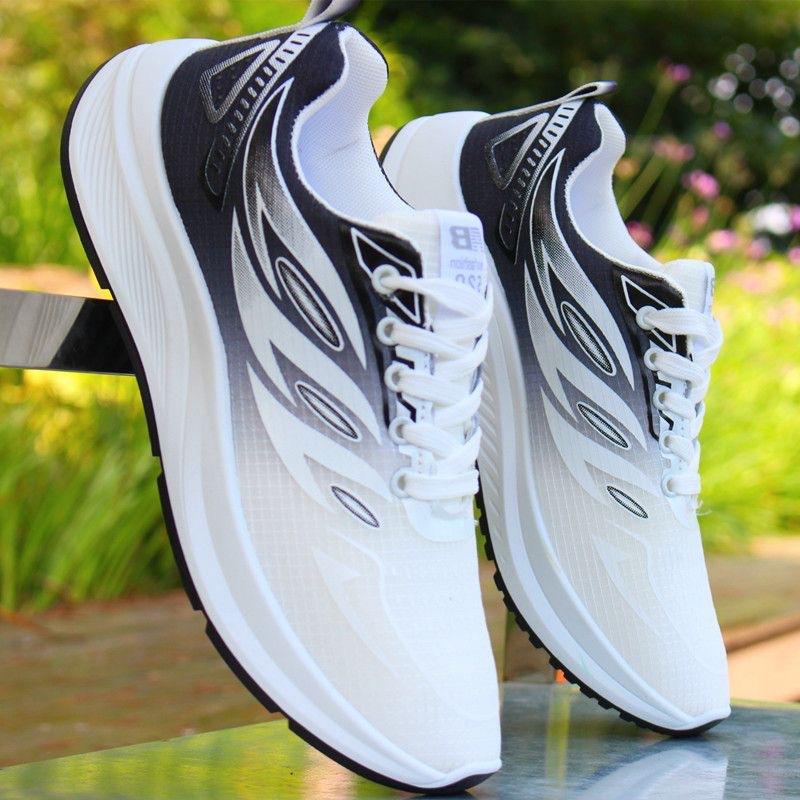 Sports Shoes Men's Shoes Running Autumn New Breathable Mesh Soft Sole Fashion Trendy Leisure Travel Shoes Foreign Trade Men's Shoes
