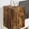 TV Wall Cabinet Smoked Oak 30 x 31 x 40 cm Engineered Wood