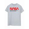 NASA Womens/Ladies Aeronautics And Space Cotton Boyfriend T-Shirt