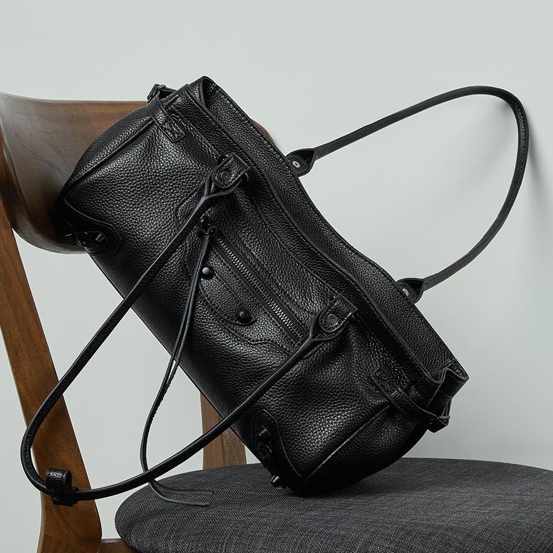 Nieten Tasche, Unterarm Baguette Tasche, Punk Motorrad Tasche