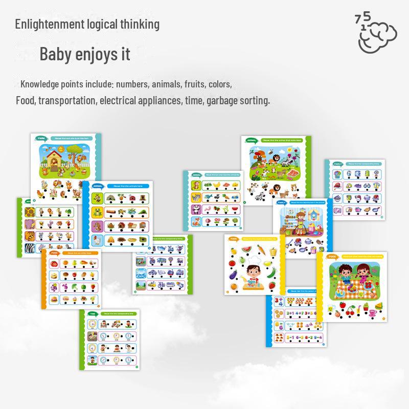 Cross-Border English Reading and Logic Learning Pen with Book Cards for Early Childhood Education