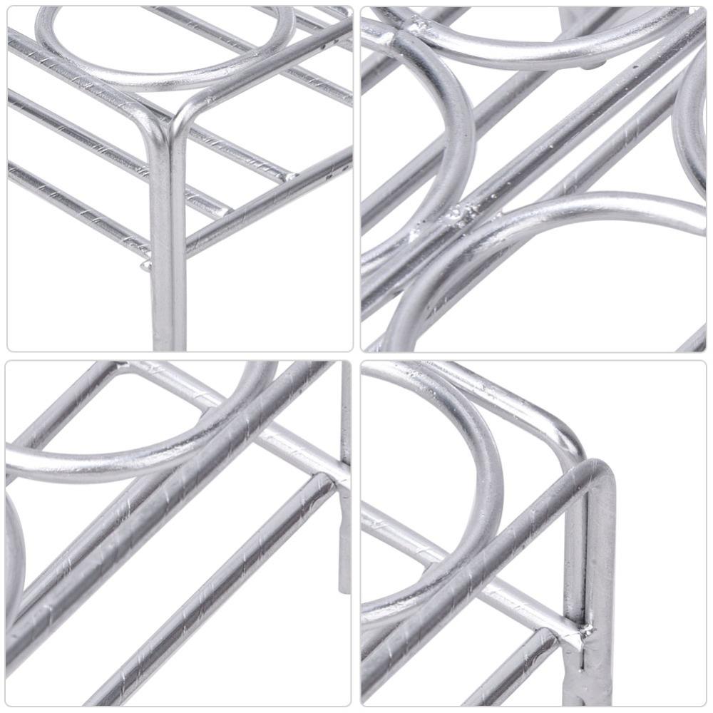 6 Holes Nichrome Wire 6 Hole Crucible Rack Double Layer Crucible Rack Sample Ashing