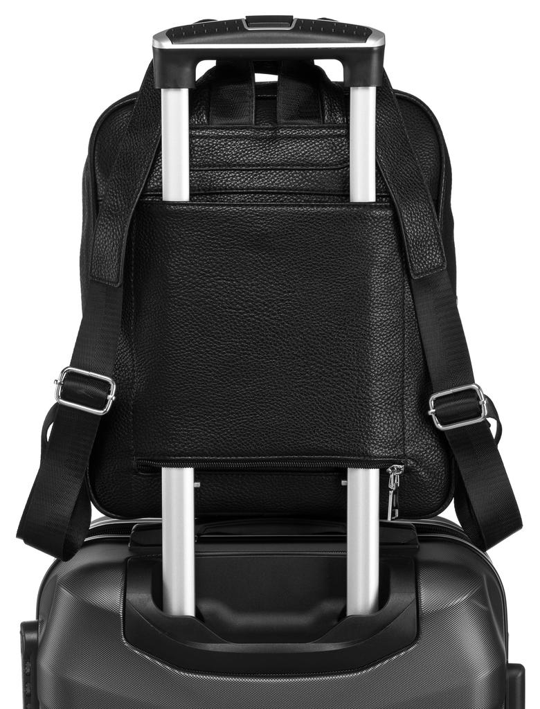 PU-Rucksack R-PL-29601-3646 Schwarz