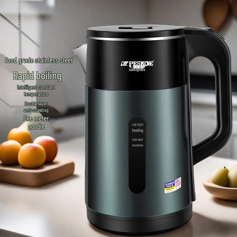 

Електрочайник: Нержавіюча сталь 304, Ізольований, Автоматичне вимкнення Electric Kettle