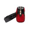 Gucci Ophidia Striped Web Patent Leather Trim Shoulder Crossbody Bag Unisex bags Red Black 517076-0KCDB-8670