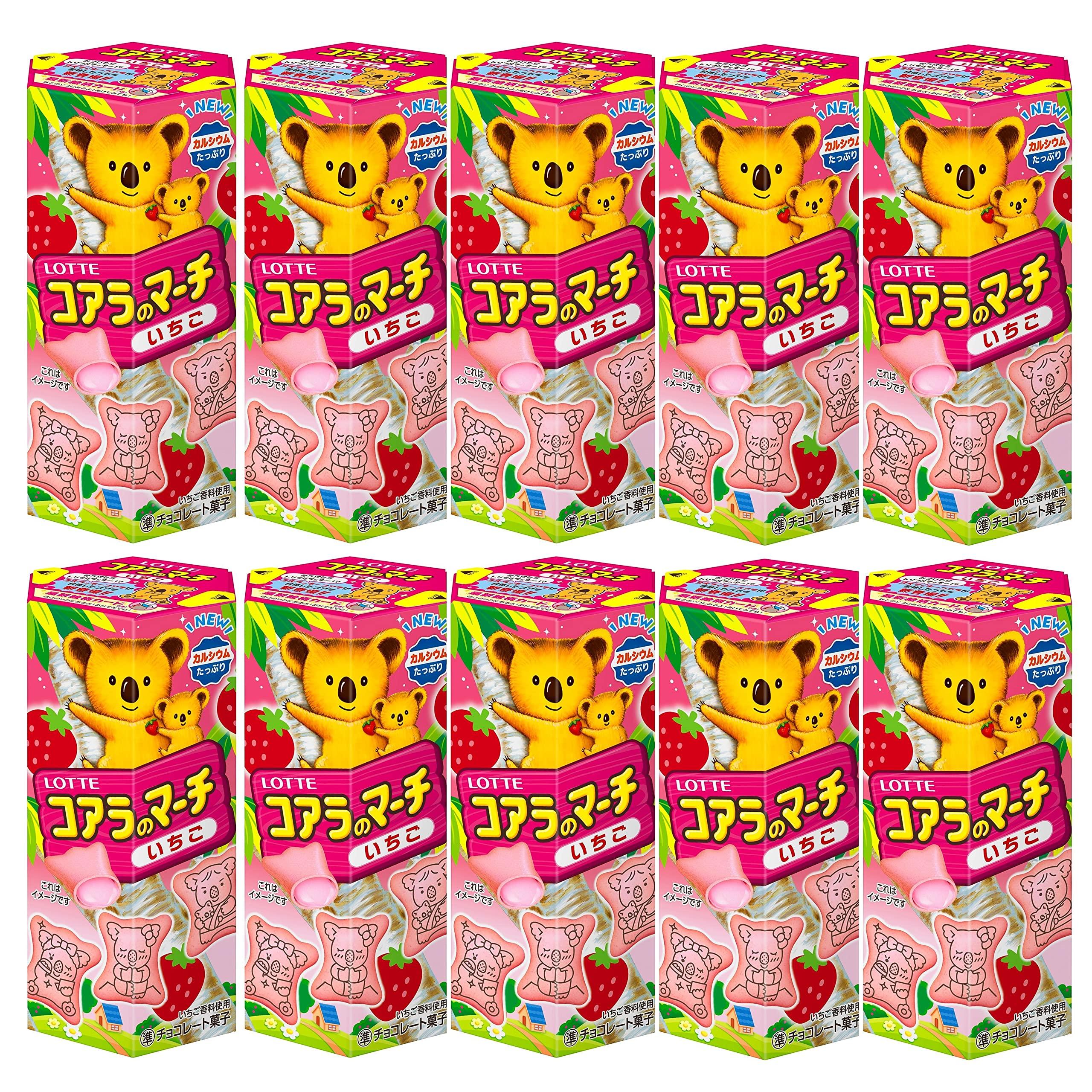 

Lotte March 48г x 10 штук Коала Клубника