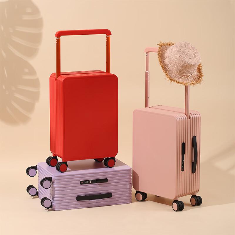 PACKAGE FASHION 101P Durable Wide Pull Rod Luggage