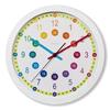 HAMA Easy Learning Children's Wall Clock 30cm, Colorful