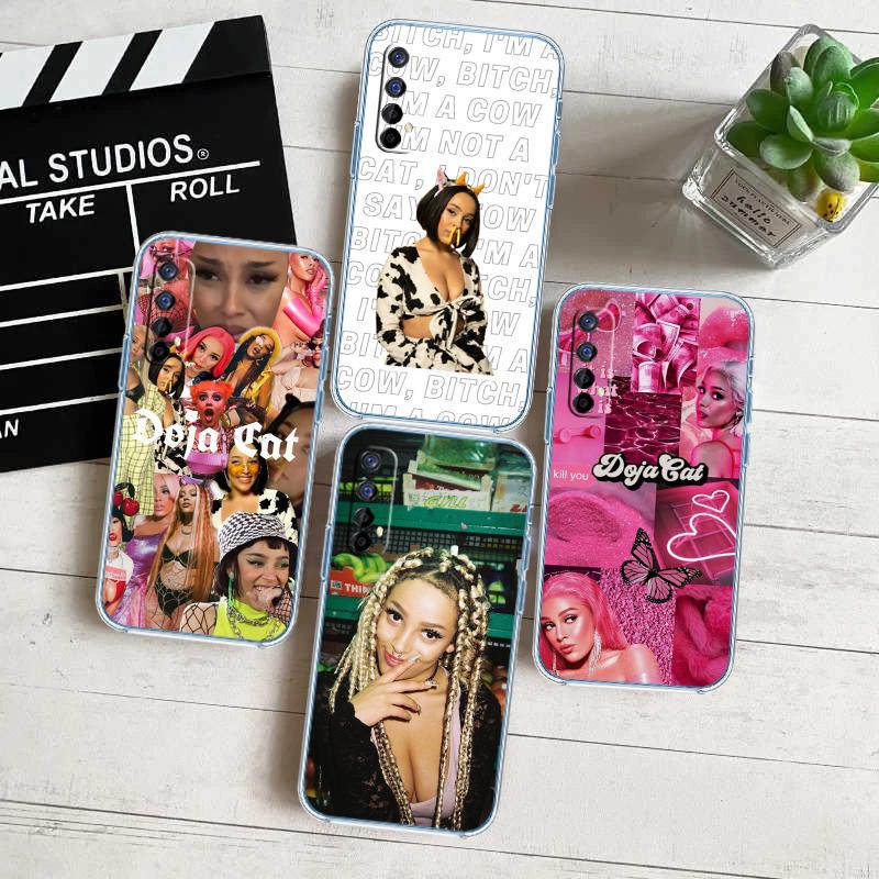 Doja Cat Transparent Phone Case for Samsung Galaxy A04 A04S A14 A23 A34 A54 M23 M33 M52 M53