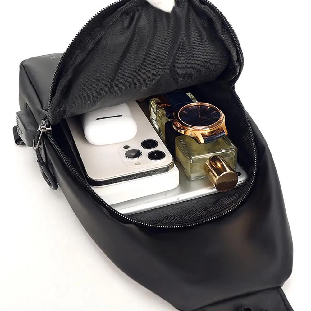 Multifunktionale Herren Umhängetasche Wasserdichte Schultertasche Reise Wandern Camping Sling Pack Messenger Brusttasche Für Herren