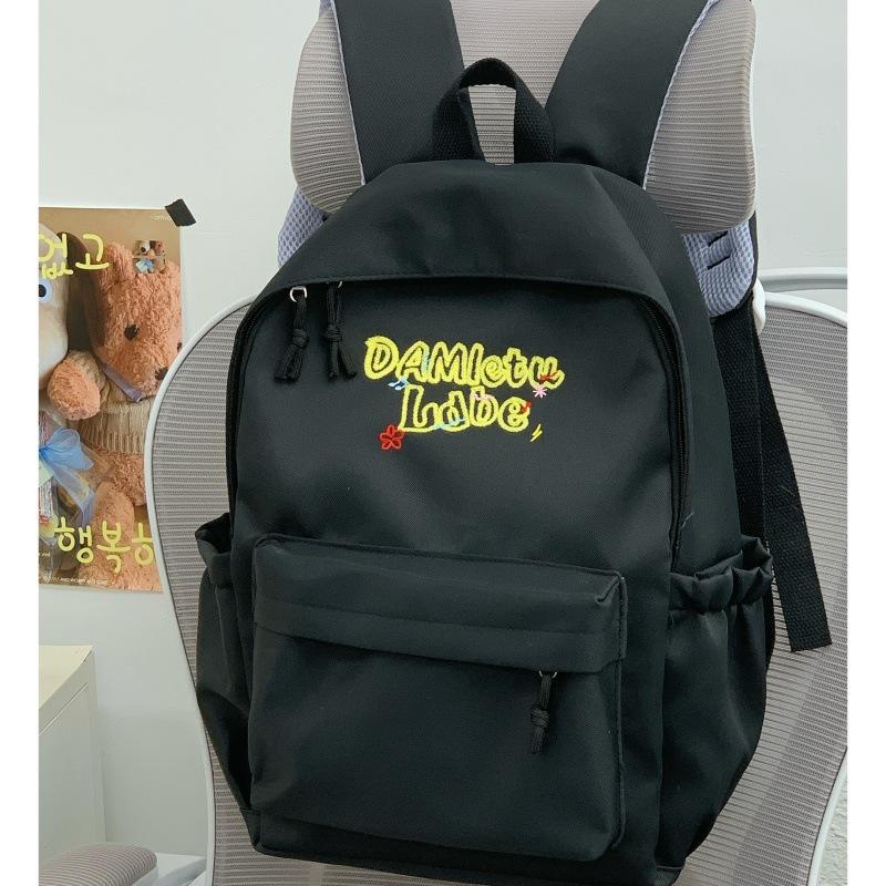 School bag new campus-style student backpack, girls' travel backpack, high-end lightweight backpack for girls