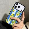Capa Case for iPhone 17 Air 16 Pro Max 15 Plus 11 13 Mini 14 12 Back Phone Cover Mediterranean Lemon