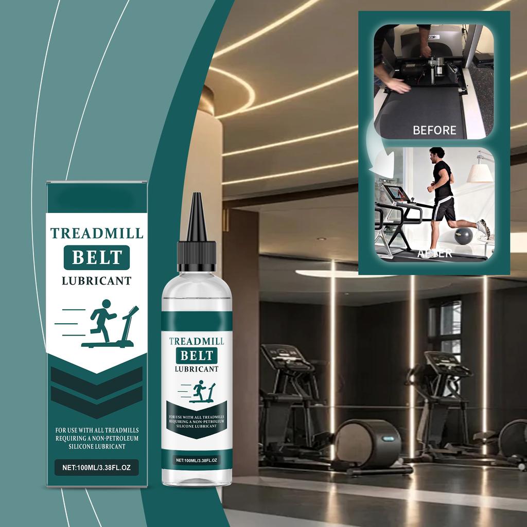 Laufbandschmiermittel, Universal-Pflegeöl für Heimfitnessgeräte und Laufbänder, 100 ml