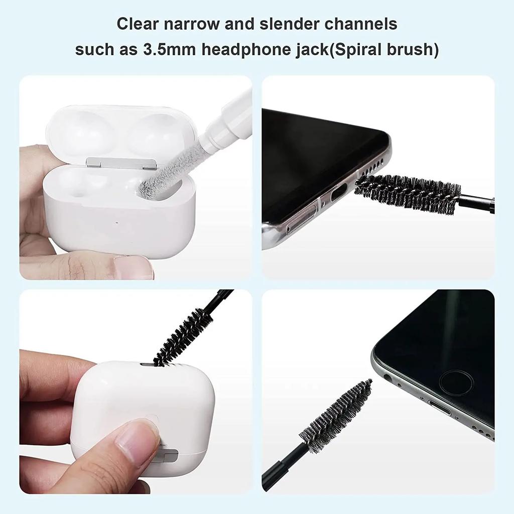 Keyboard Cleaning Brush Kit, Earbuds Cleaner, Keycap Puller, Bluetooth Earphones Case Cleaning Tools, Airpods Pro1,2,3, 5 In 1