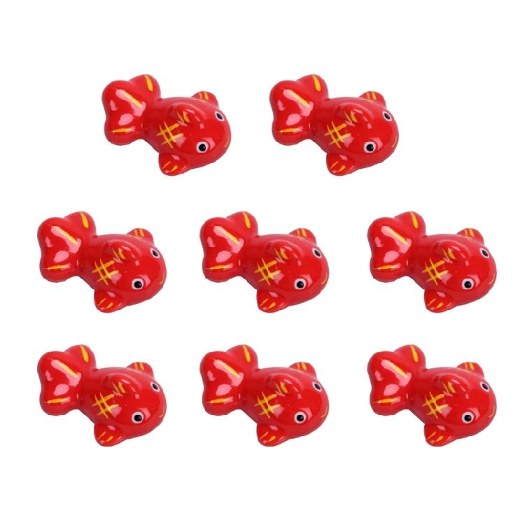 8Pieces Chopstick Rest Kitchen Cutlery Organizers Stand Ceramic Chopstick Rests