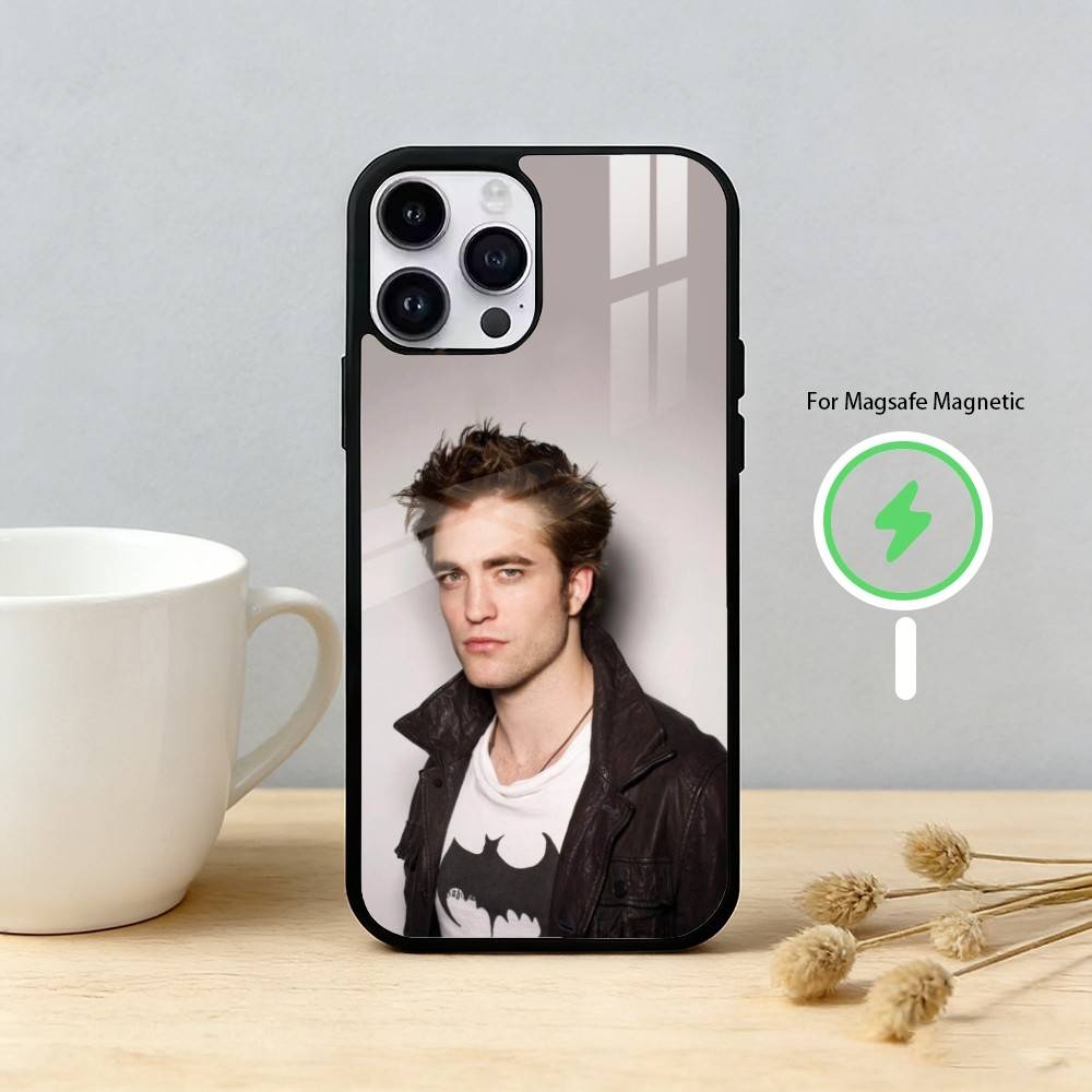 T-Twilight Robert Pattinson Phone Case For iPhone 17,16,15,14,13,12,Plus,Pro,Max For Magnetic Wireless Charge