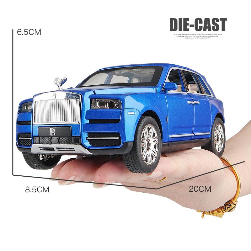 1/24 Rolls-Royce Cullinan Model samochodu Metalowy model samochodu Odlew ciśnieniowy samochodu Zabawka dla dzieci Prezent Kolekcjonerskie przedmioty Darmowa wysyłka