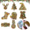 Handheld Fidget Toy Christmas Skin Picking Toy, Silicone Picky Pad for Dermatillomania Stress Relief Sensory Tools & Pickers, Portable Toys