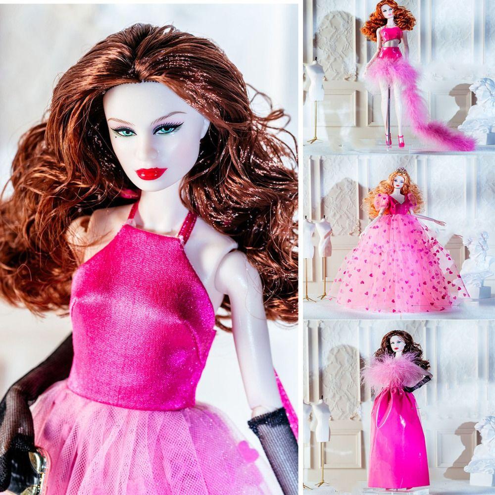 Elegant PU Leather Dresses  For 30cm Doll/for 1/6 BJD Dolls/for 11.5" Dolls