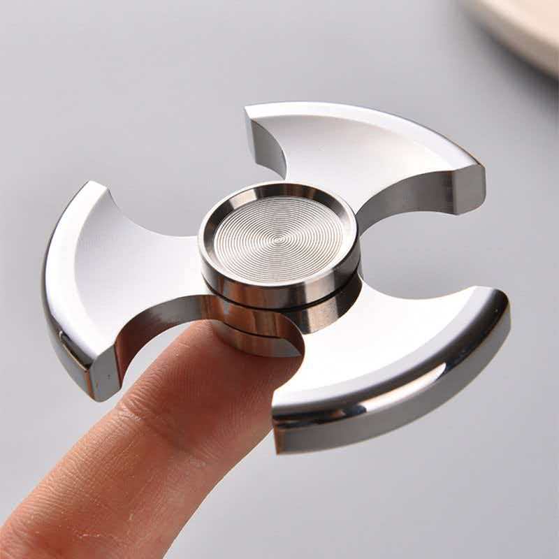 Stainless Steel Fidget Spinner ADHD Anxiety Stress Reliever Toys EDC Cool Gadgets Adults & Kids High Quality Exquisite Gifts