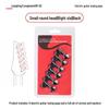 Universal Silver Folk Guitar Tuning Pegs, Knobs & String Winder Tool - Fully Enclosed Electric Guitar Tuning Accessories