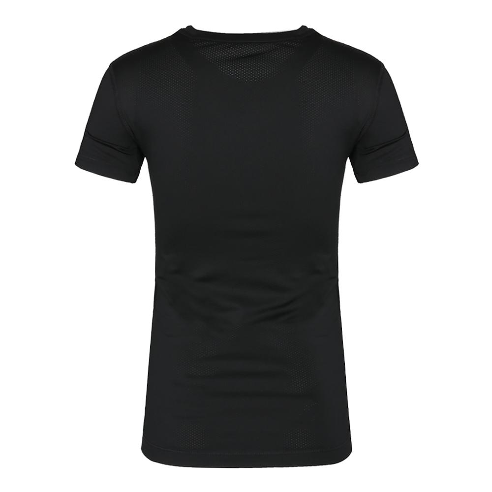 Nike Dri-Fit Pro Simple Casual Quick-Dry Round Neck Short Sleeve T-Shirt Women Tops Black 938717-010
