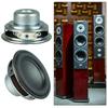 2Pcs 45mm 4Ohm 8W Portable Speakers 1.7inch 16 Cores Small Full Ranges Rubber Side Inner Magnetic Speakers Replacement