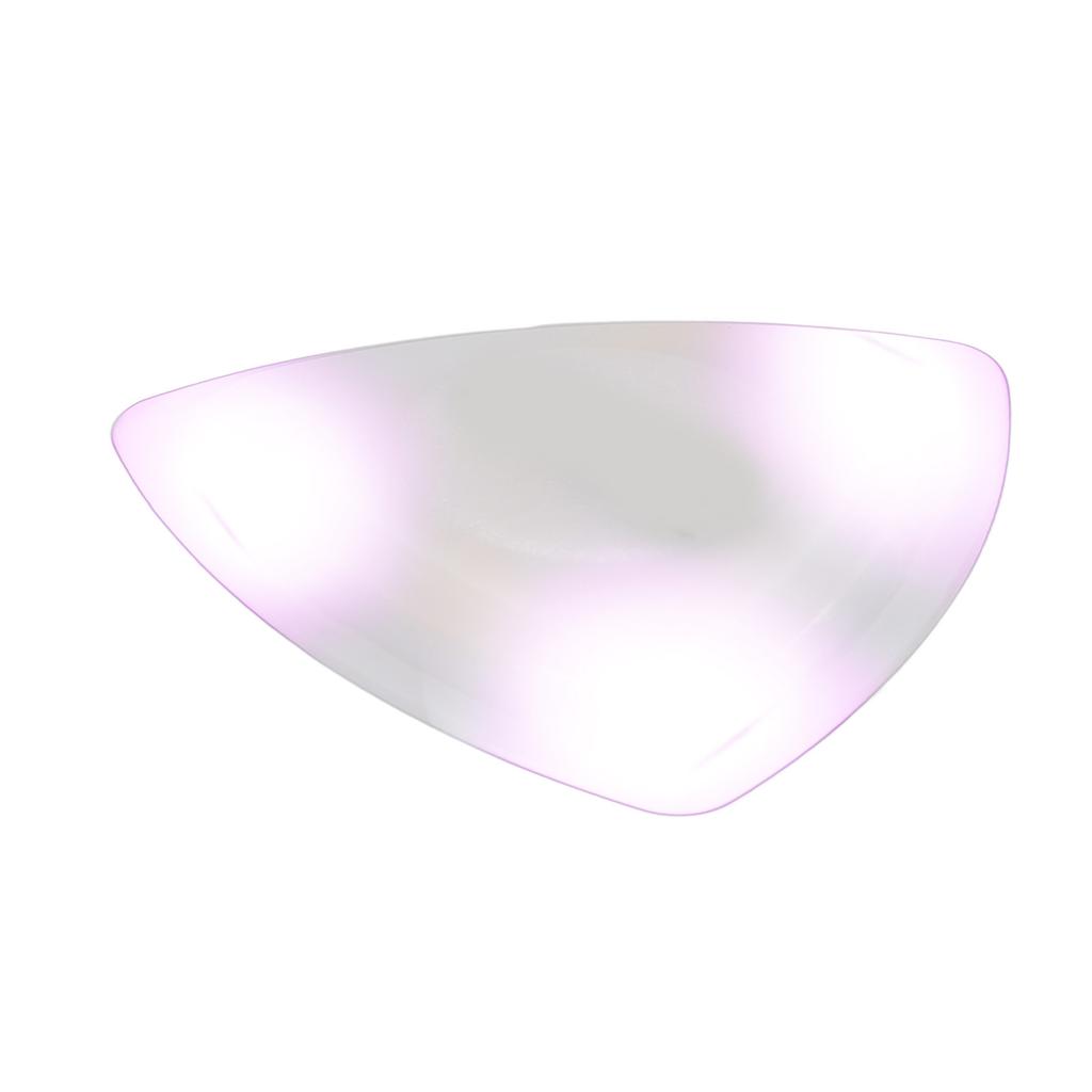 Leuchtendes Plektrum mit hochempfindlichem LED-Licht Plektrum-Ersatz mit Batterie Lila