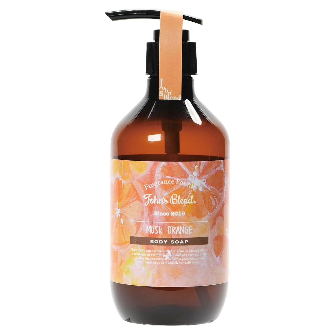 

Body wash, musk orange