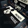 HD Printing Anime Mouse Pads Black and White Mickey Mouse Pad Speed Pc Computer Keyboard Desk Mat PC Gaming Accessories Mousepad