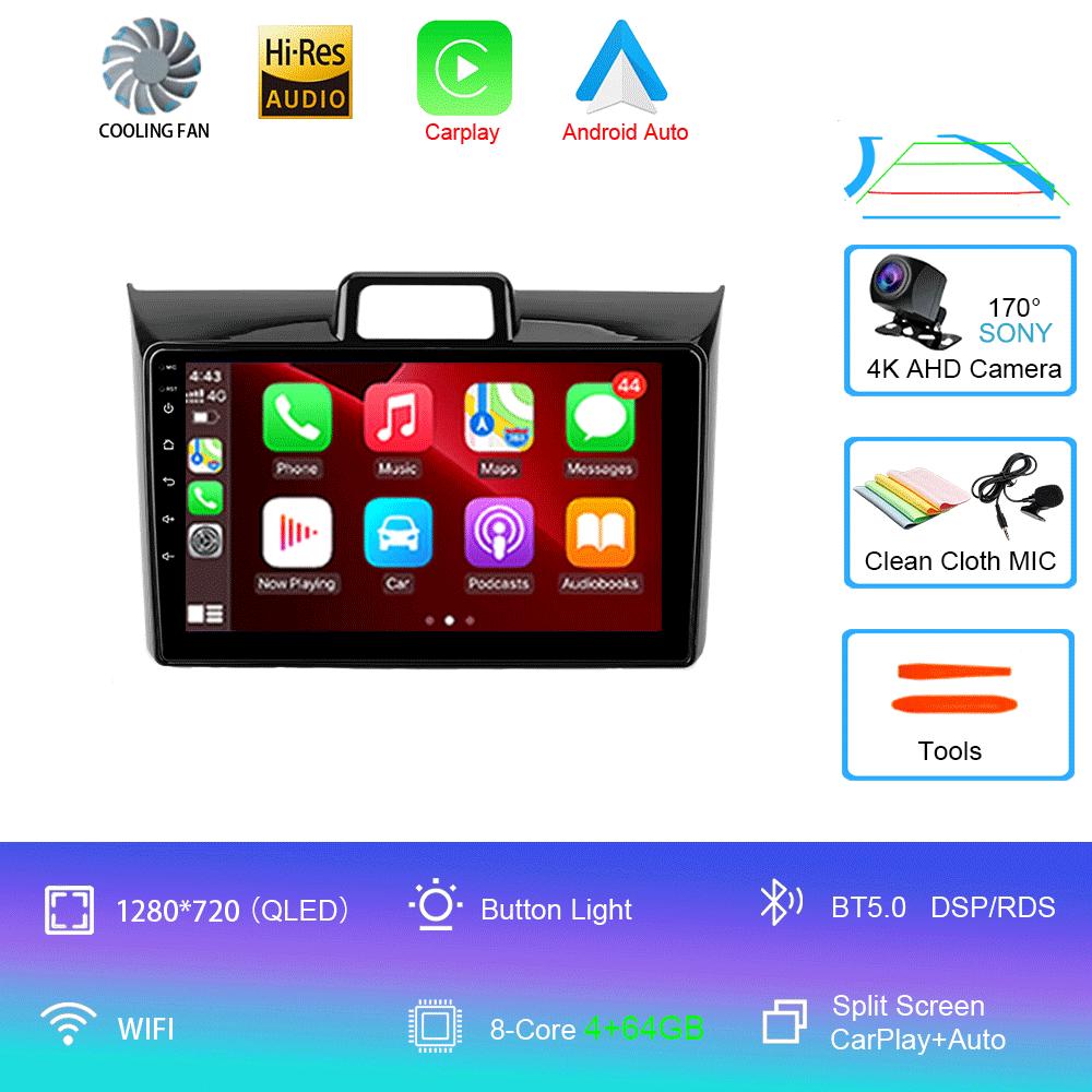 Android 14 For Toyota Corolla Axio 2 Fielder 3 E160 2012 - 2021 Car Radio Multimedia Video Player Navigation stereo GPS