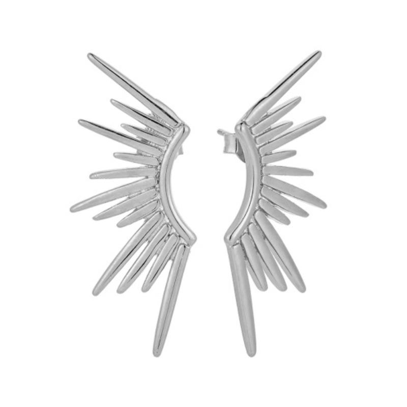 Fashion Snake-shaped Willow Leaf Chain Earrings - Unique and Versatile Ear Jewelry - Heart-shaped Round Beads Ear Decorations