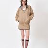 MEA DOLPHIN APRON SHORTS [BEIGE]