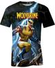 Wolverine Boys Girls T-shirt Deadpool Men's T-shirt 3D Printed Loki Short Sleeve Men's T-shirt Oversized Men's Clothing