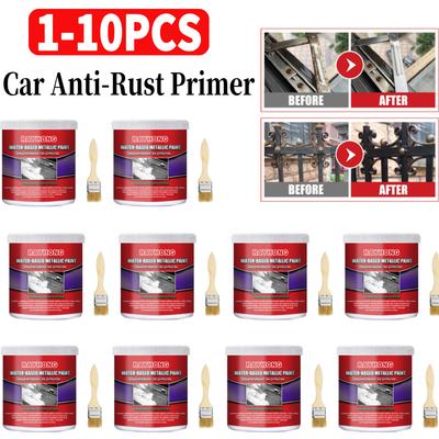 1-10PCS 100ml Car Anti-Rust Chassis Rust Converter Rust Remover Deruster Water-Based Primer Iron Metal Surface Clean Repair