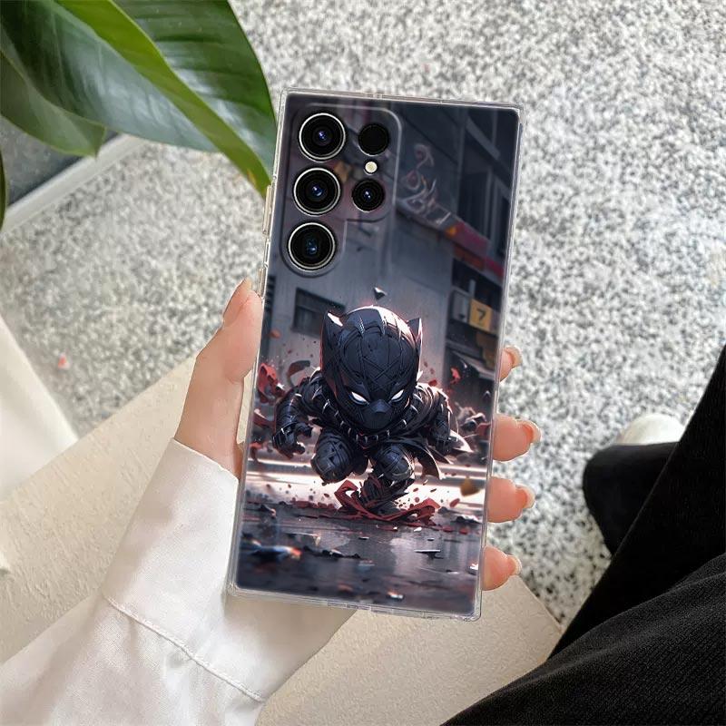 Baby Marvel Superhelden Transparente Hülle Für Samsung Galaxy S26 S25 Ultra S24 S22 S26 Plus S20 S23 S21 S25 S24 FE 5G Klare Abdeckung