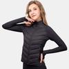 2025 Winter Outdoors Yoga Thin Lightweight Short Type Sports Down Jacket Female Goose Down Silm Outwear Running Tops Heattech