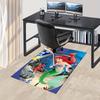 Office Rug Mermaid, Underwater theme 3D Printed Anti-Slip Rug-Machine Washable for Living Room