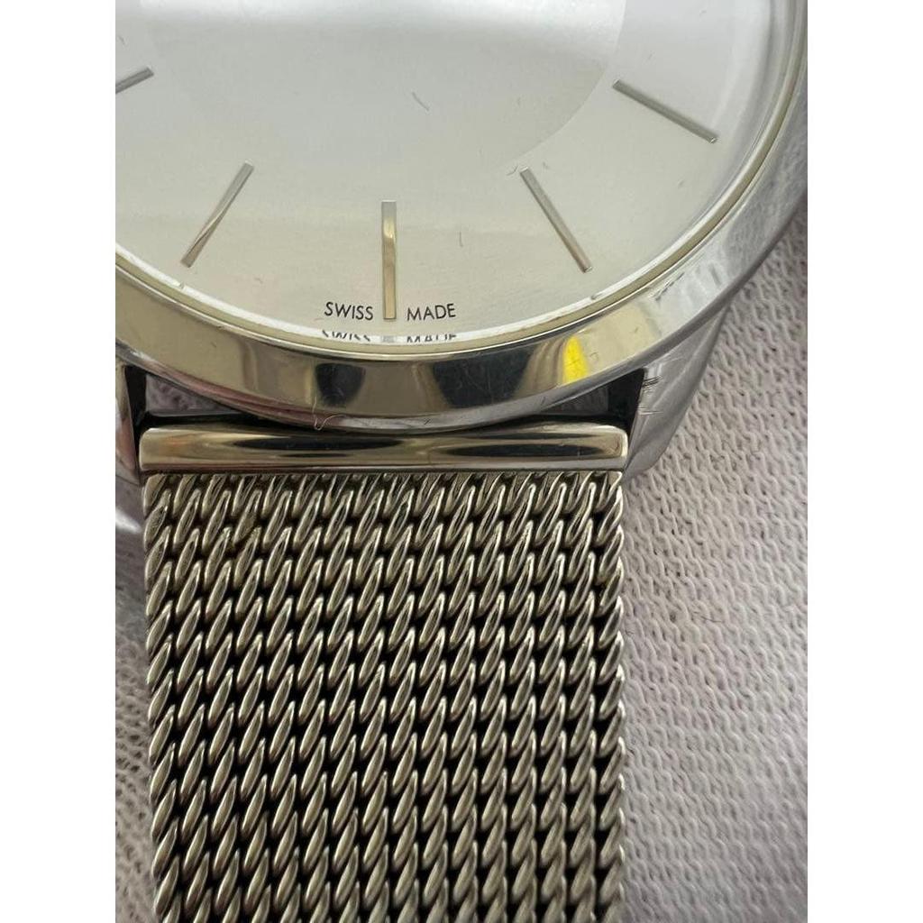 Used Calvin Klein Minimal Silver Watch