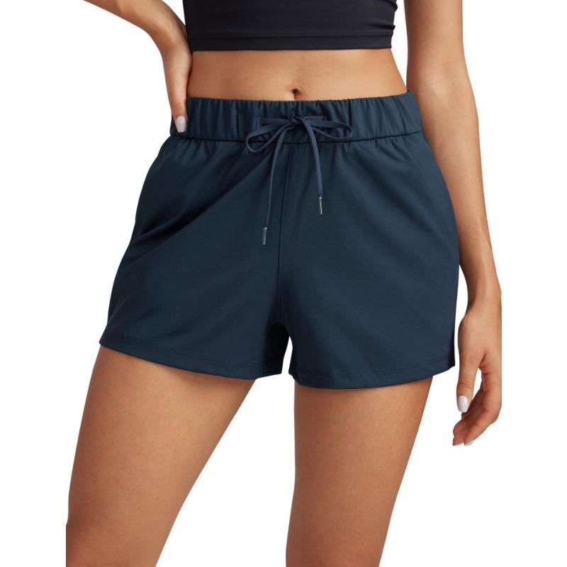 Spring and Summer New Sports Shorts Women Loose Breathable Lace-up Yoga Running Fitness Casual Shorts