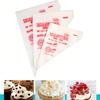 100 Stück Einweg-Spritzbeutel Icing Spritzbeutel Kuchencreme Dekorierbeutel für Kekse Kuchen Cupcakes Backen