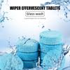 Solid Cleaner Car Windscreen Cleaner Effervescent Tablet Auto Wiper Glass Solid Cleaning Concentrated Tablets Detergent