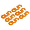 10PCS Rope Tensioner Cord Adjuster Aluminium Alloy Easy Operation Stable Fixation Camping Accessory
