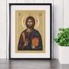 Ježíš Kristus zářící portrét Plátno Umělecká reprodukce Obraz Plakát Obrazy na zeď do pokoje Dekorativní domácí dekorace Obraz Bez rámu