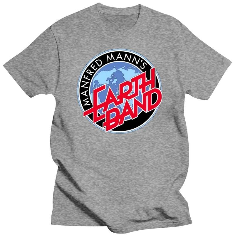 

Летняя графическая футболка с коротким рукавом Manfred Manns Earth Band Идея для подарка Футболка для мужчин Футболка для женщин Классическая Ретро Настраиваемая футболка Уличная одежда 4XL