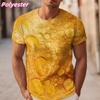 Beer Bubble 3D Print Sports Breathable Men T-shirt Colorful Outdoor Street Casual Fashion
