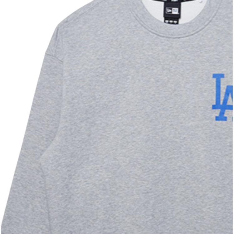 New Era MLB LA 3D Mesh Print Crewneck Pullover Fleece American Sweatshirt Unisex Sweatshirt 13338672