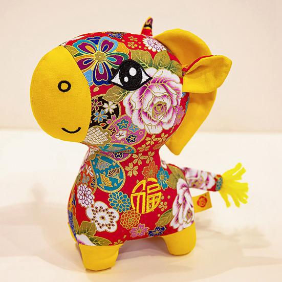 2026 Horse Year Mascot Plush Doll Lucky Chinese Zodiac Pony Stuffed Toy Decoration Pendant