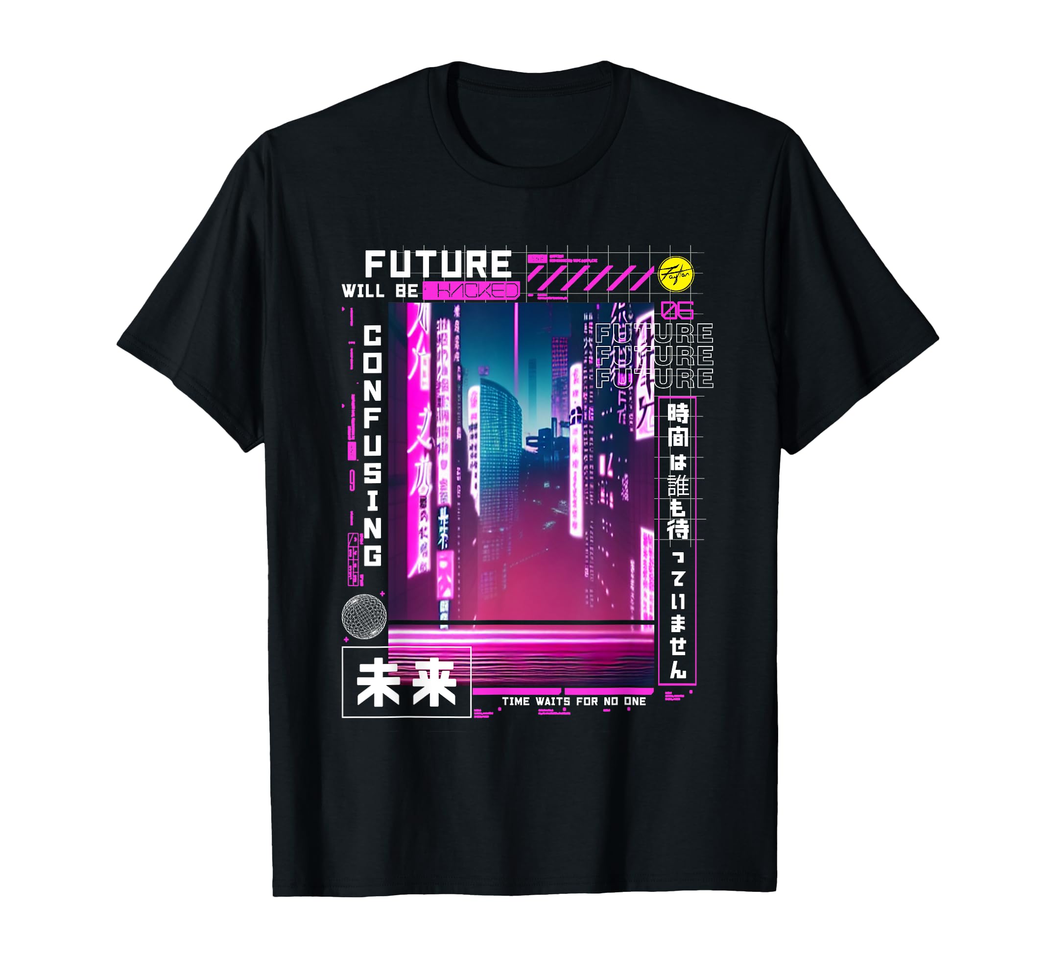 

Футболка Tokyo Cyberpunk Vaporwave с японской ретро-эстетикой
